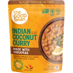The Good Bean Heat & Eat Indian Coconut Curry 10oz