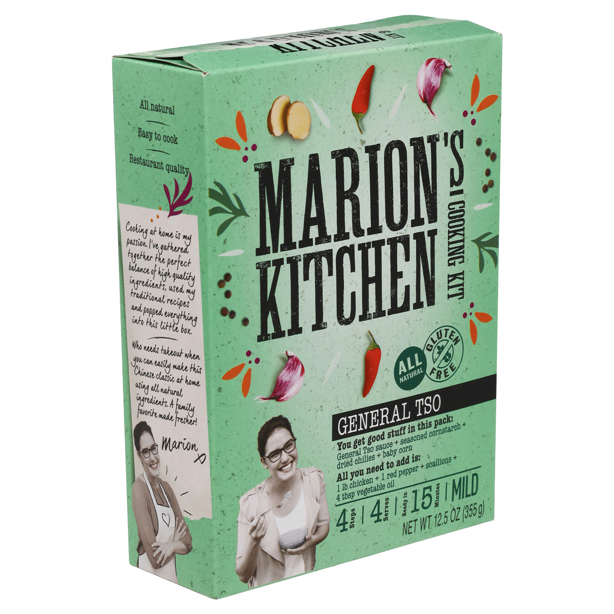 slide 7 of 8, Marion's Kitchen General Tso Kit, 12.5 oz