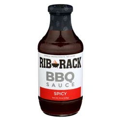 Rib Rack Hot Cayenne BBQ Sauce