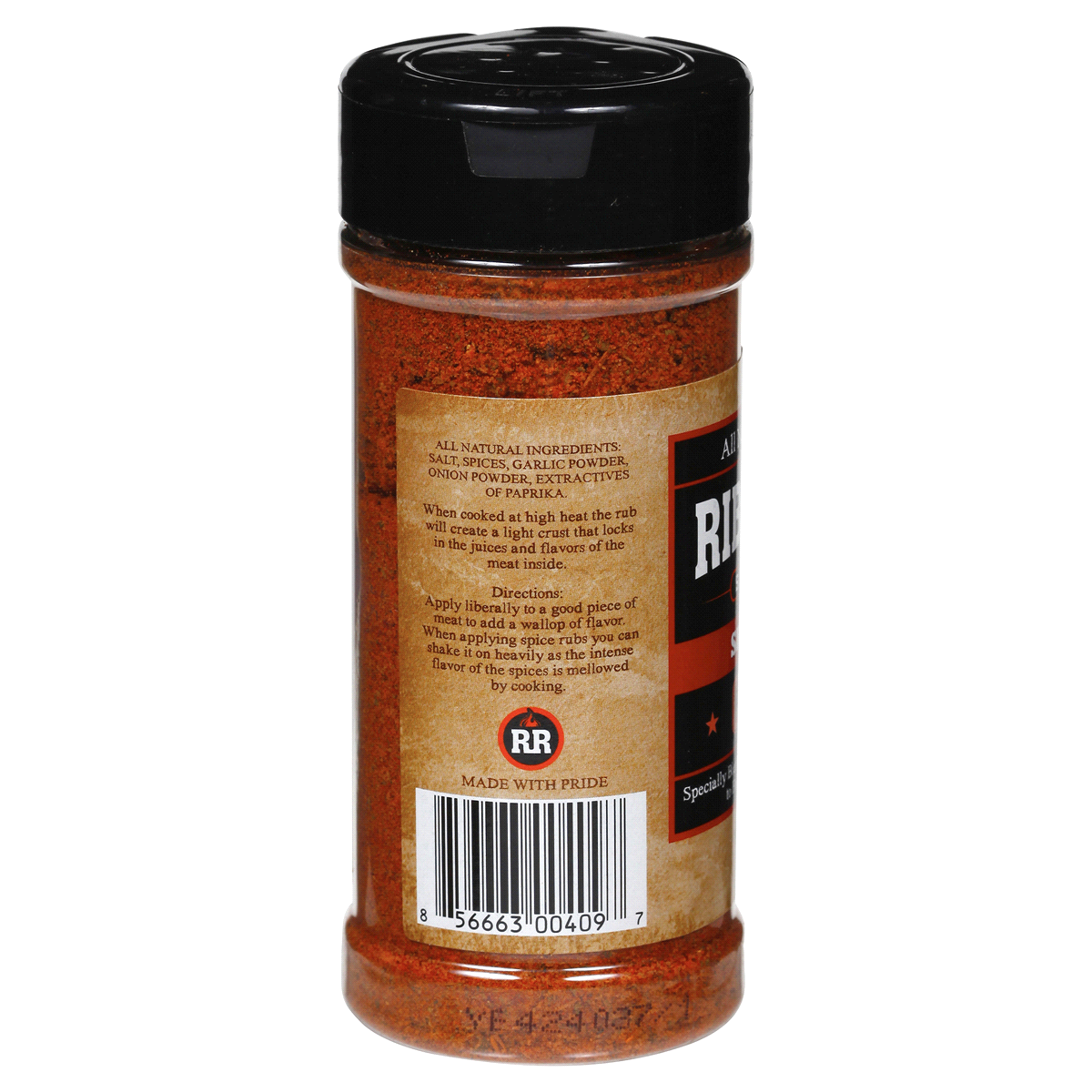 slide 2 of 3, Rib Rack Seasoning Spice Rub, Cajun, 5.5 oz