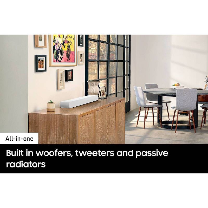 slide 5 of 7, Samsung 3.0Ch Soundbar with Built-in Woofer - Gray (HW-S50B): Bluetooth & HDMI Connectivity, 1 ct