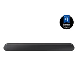 Samsung 3.0Ch Soundbar with Built-in Woofer - Gray (HW-S50B): Bluetooth & HDMI Connectivity
