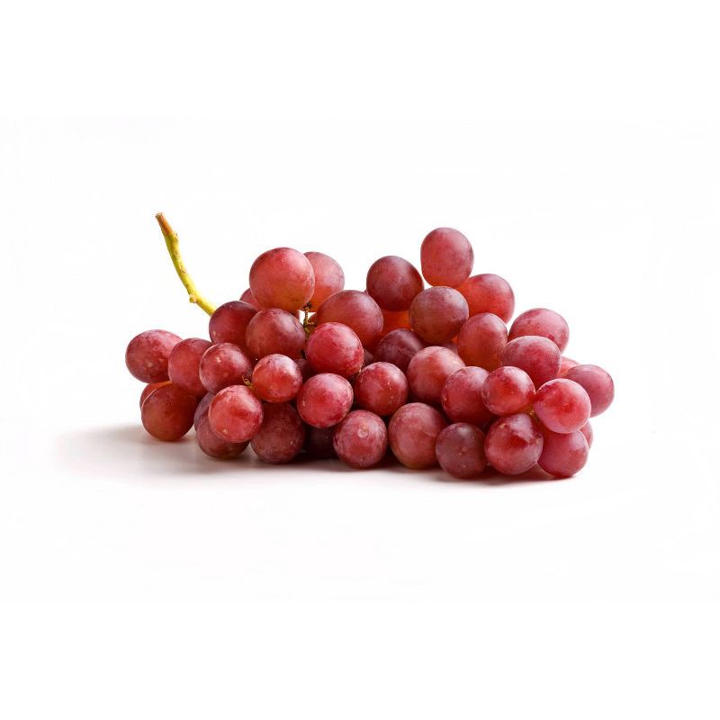 slide 1 of 3, Organic Red Seedless Grapes - 1.5lb, 1.5 lb