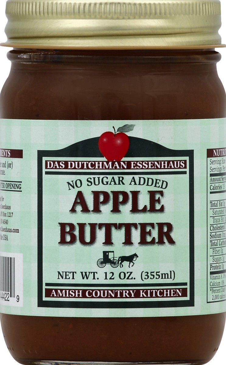 slide 2 of 2, Das Dutchman Essenhaus Apple Butter 12 oz, 12 oz