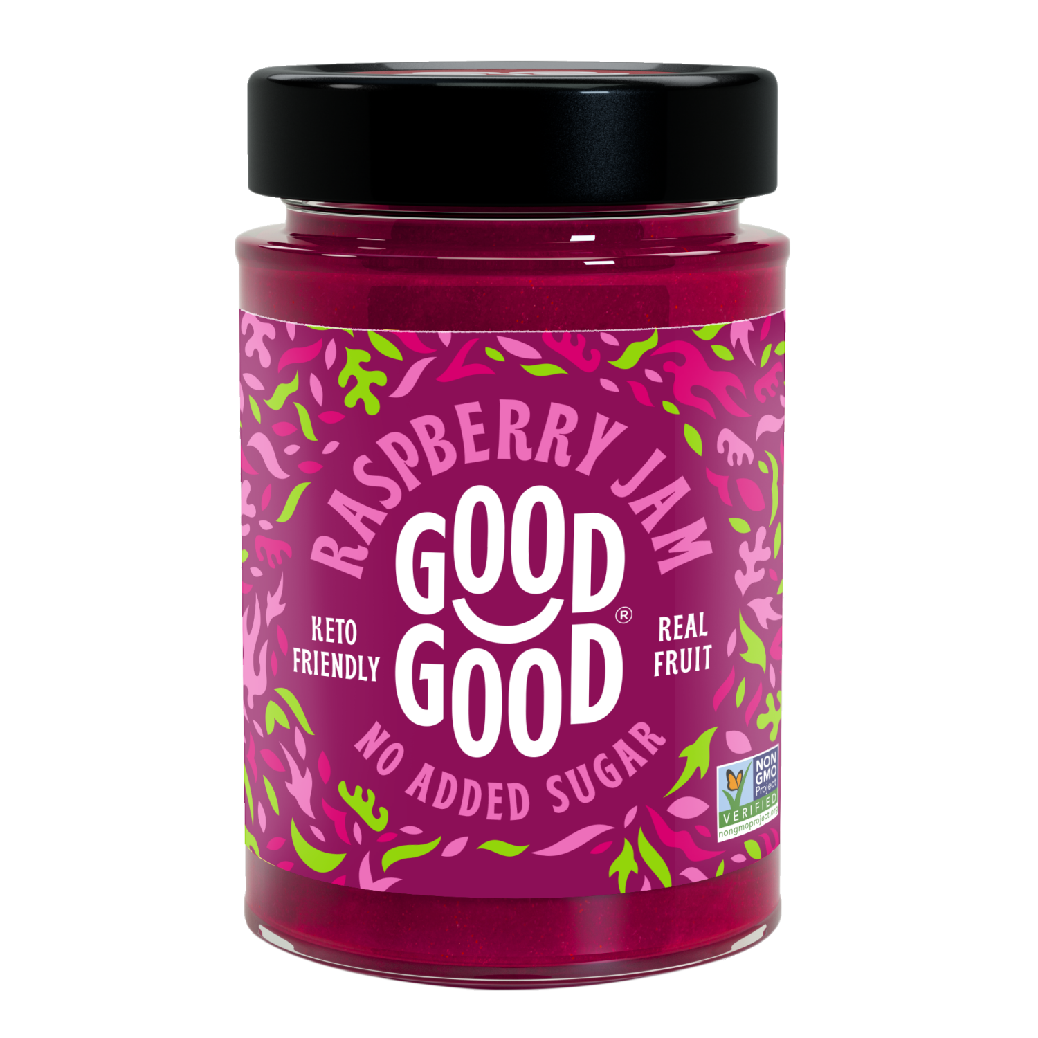 slide 1 of 4, Good Good Raspberry Jam 12 oz, 12 oz