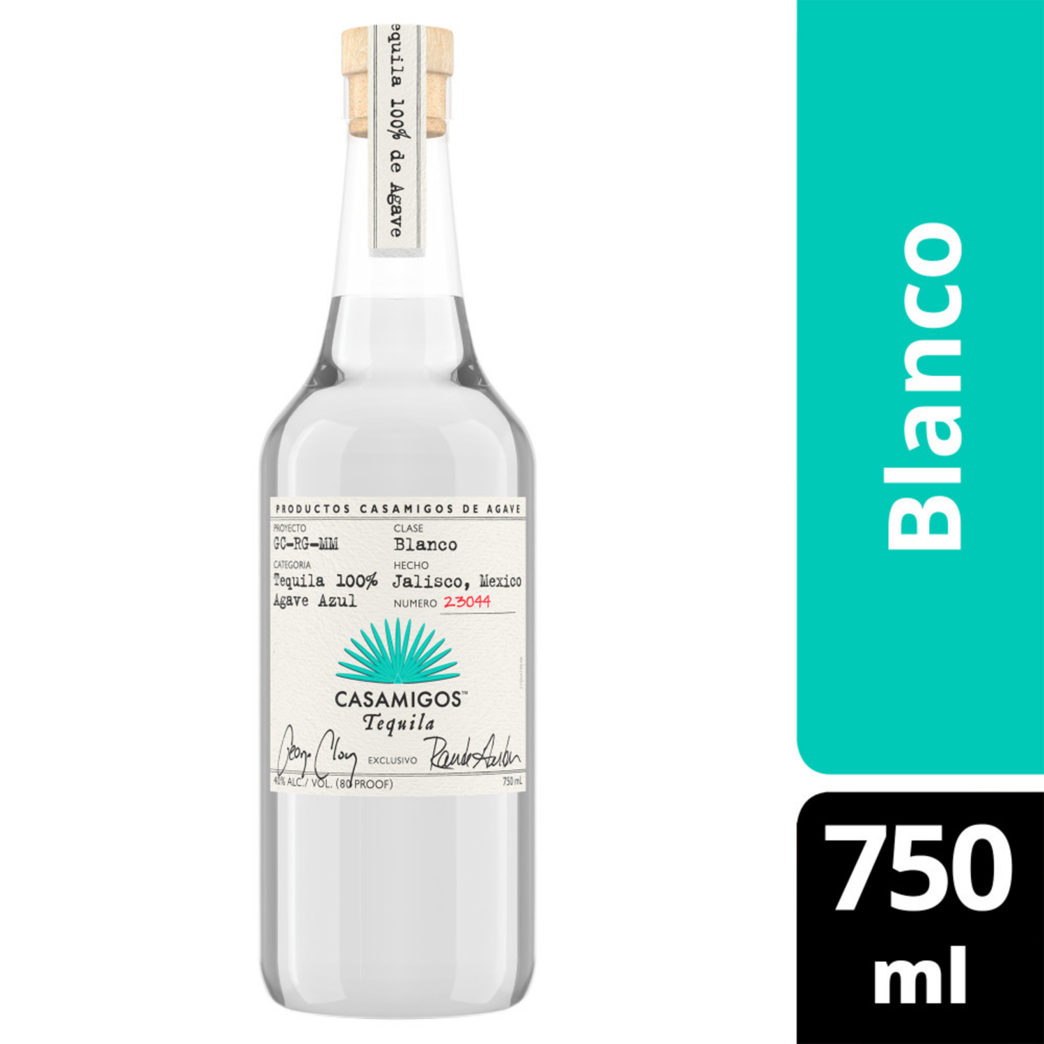 slide 1 of 5, Casamigos Blanco Tequila, 750 ml