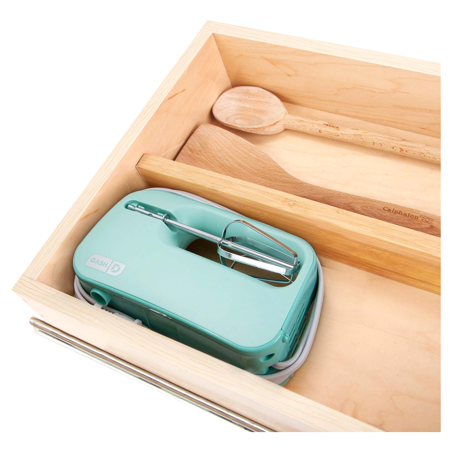 slide 3 of 4, Dash Smartstone Hand Mixer - Aqua, 1 ct