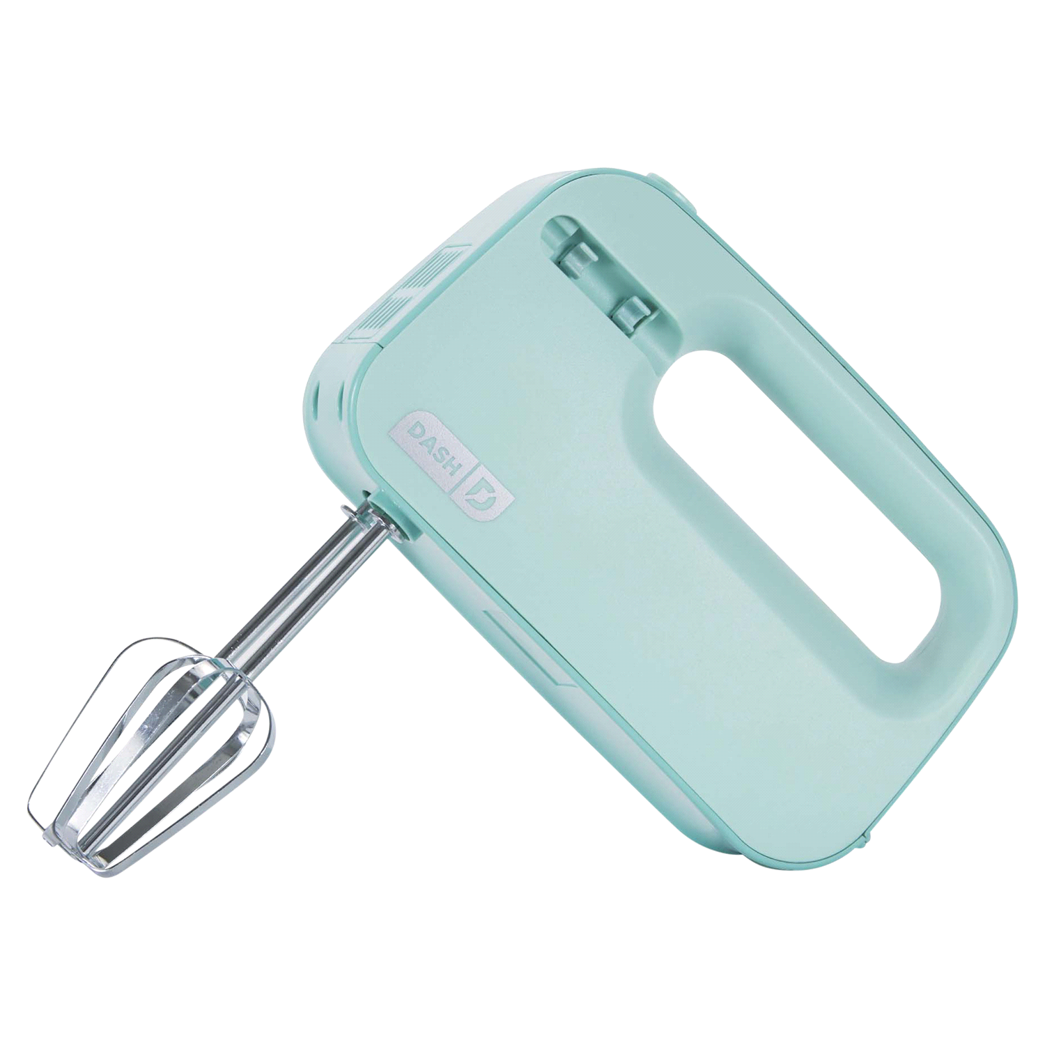 slide 1 of 4, Dash Smartstone Hand Mixer - Aqua, 1 ct