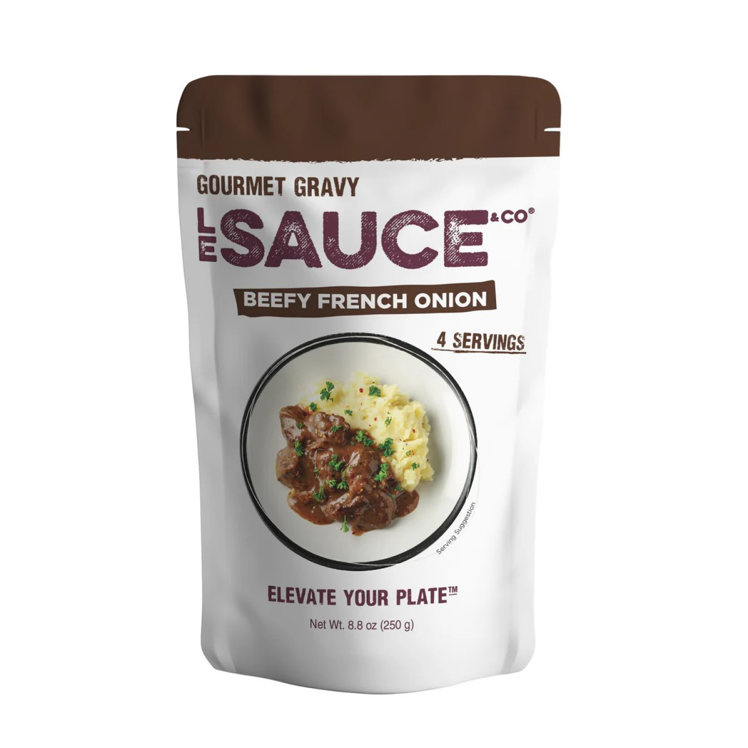 slide 1 of 2, Le Sauce Beefy French Onion Gravy, 8.8 oz, 8.8 oz