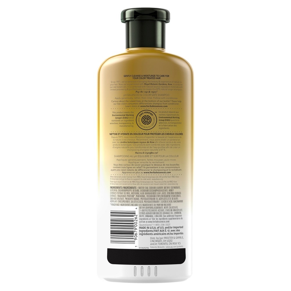 slide 2 of 2, Herbal Essences Honey & Vitamin B Real Botanicals Shampoo, 12.2 fl oz