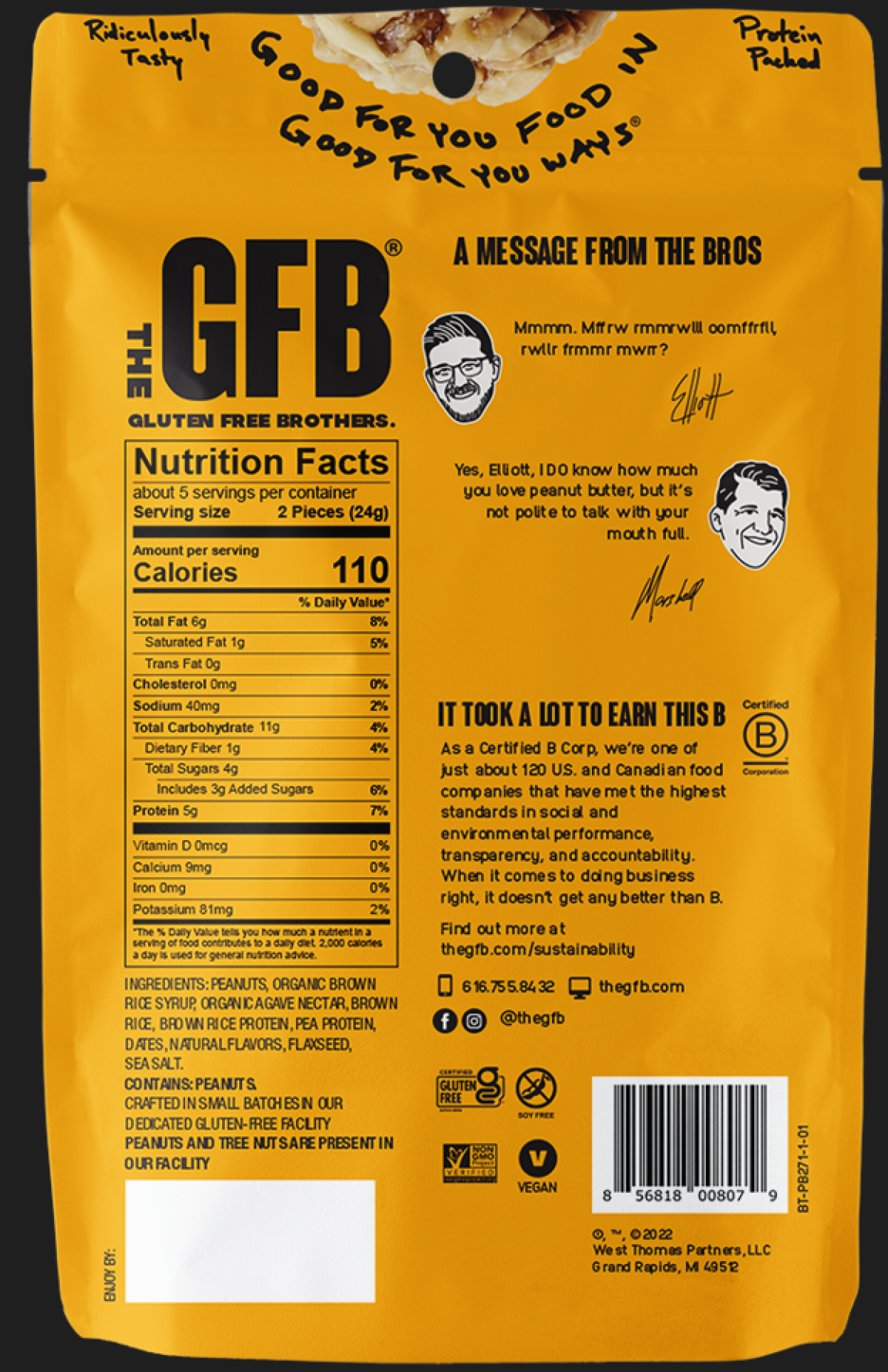 slide 2 of 2, The GFB Bites 4 oz, 4 oz