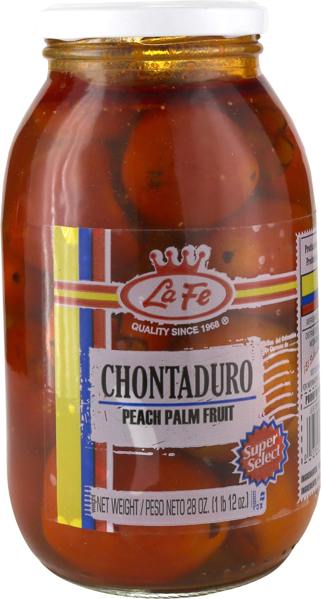slide 1 of 1, La Fe Chontaduro Peach Palm Fruit, 28 oz
