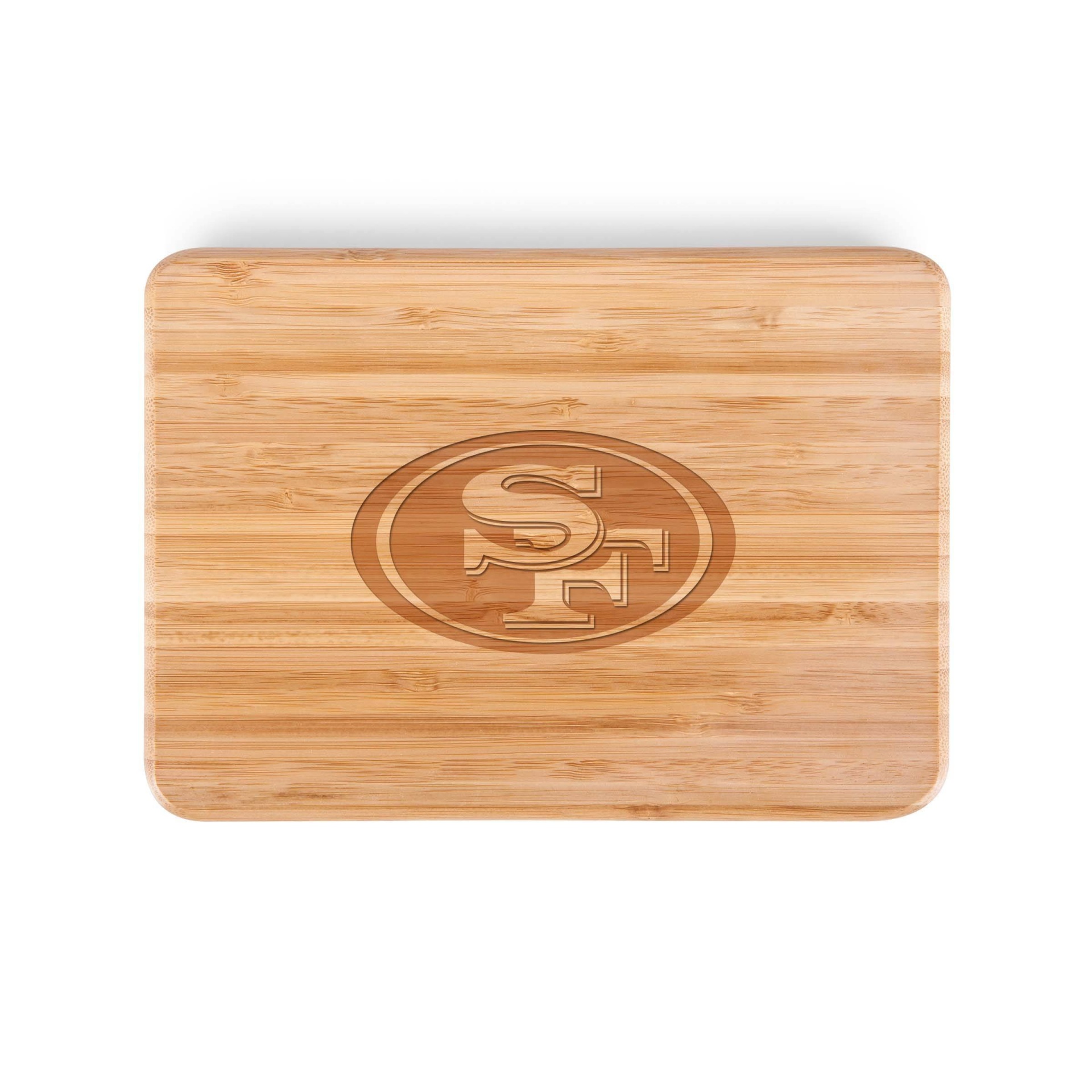 slide 1 of 4, NFL San Francisco 49ers Bar Cutting Board, 1 ct