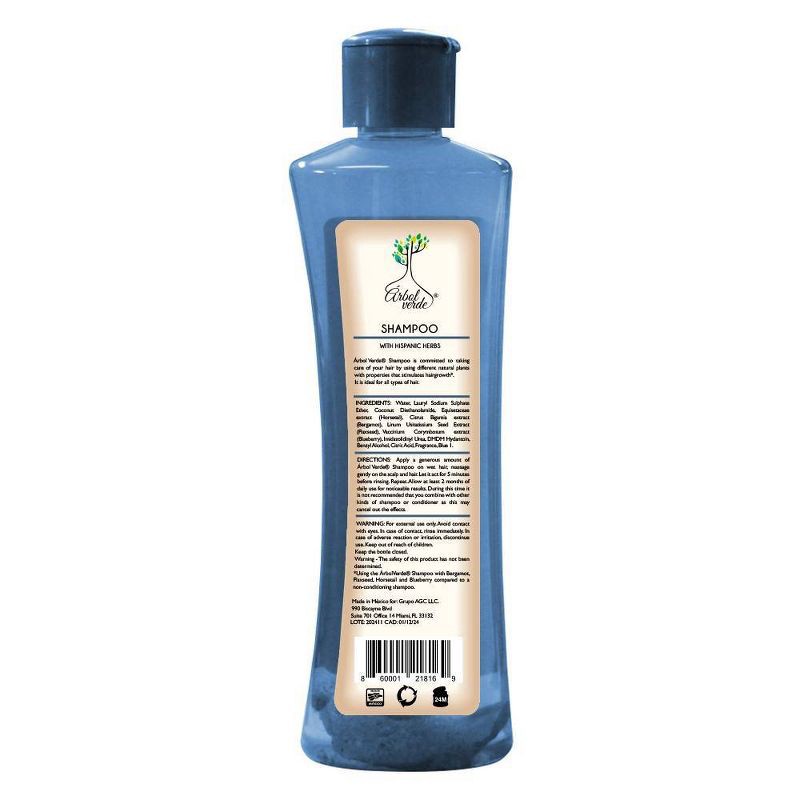 slide 5 of 5, Arbol Verde Hair Growth Shampoo with Hispanic Herbs - 16.9 fl oz, 16.9 fl oz