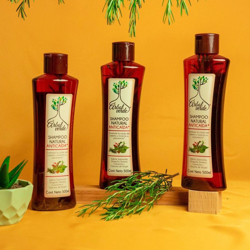 slide 4 of 5, Arbol Verde Anti-Hair Loss Shampoo with Hispanic Herbs - 16.9 fl oz, 16.9 fl oz