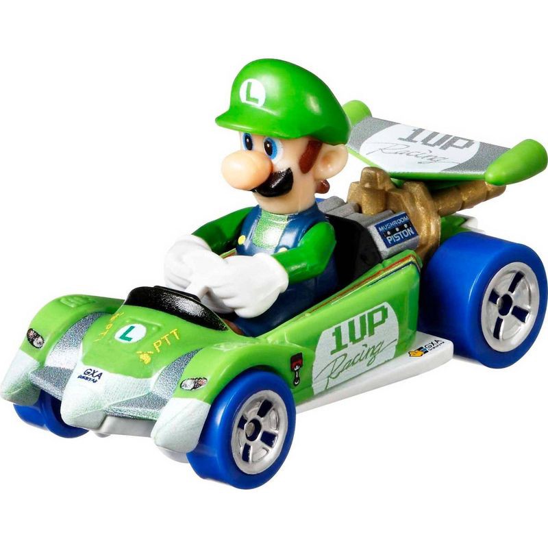 slide 5 of 6, Hot Wheels Mario Kart Glider Vehicle - 8pk, 8 ct