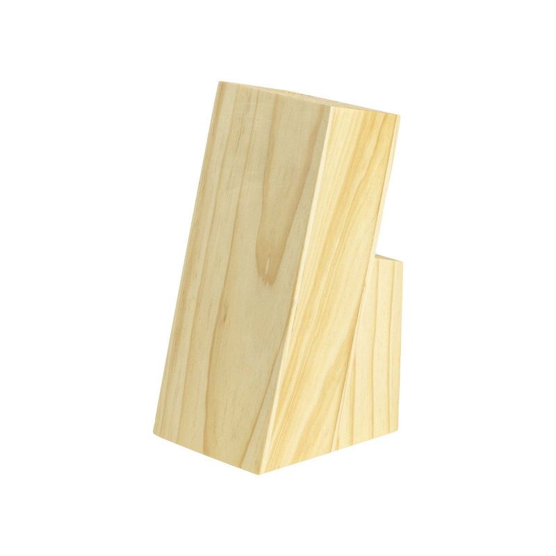 slide 3 of 7, GoodCook Ready 14pc Cutlery Block Set: High Carbon Stainless Steel Kitchen Knives & Block, Hand Wash, Black Handles, 14 ct