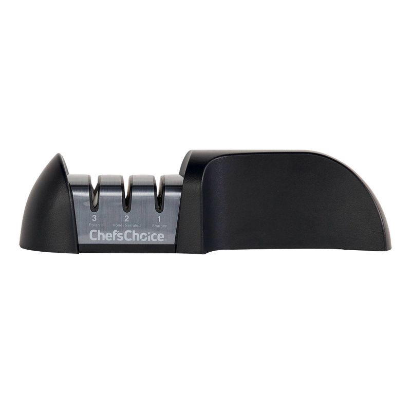 slide 8 of 8, Chef's Choice Chefs Choice G4360 Manual Sharpener: Kitchen Knife Sharpener, Hand Wash, Black, Metal, 1-Year Warranty, 1 ct