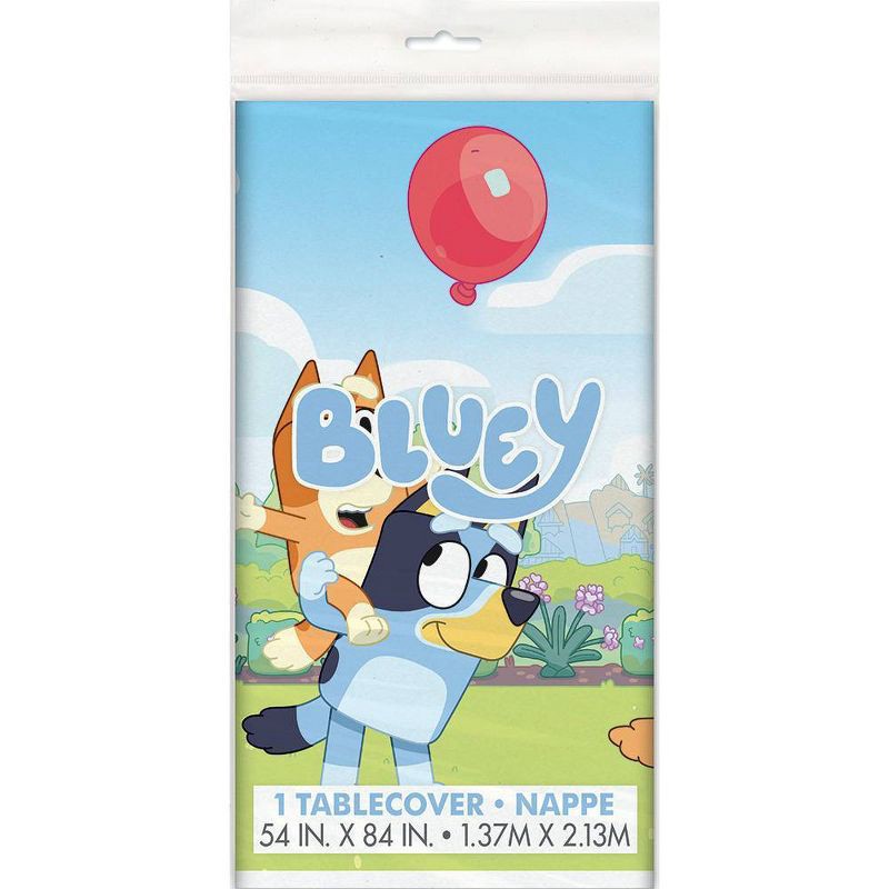 slide 3 of 3, Bluey Tablecover, 1 ct