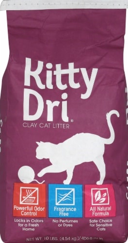 slide 1 of 1, Kitty Dri Cat Litter, 10 lb