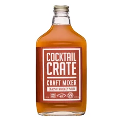 Cocktail Crate Small Batch Classic Whiskey Sour Cocktail Mix - 375 ml