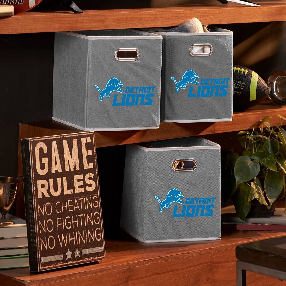 NFL Detroit Lions Storage Bin 1 ct | Shipt