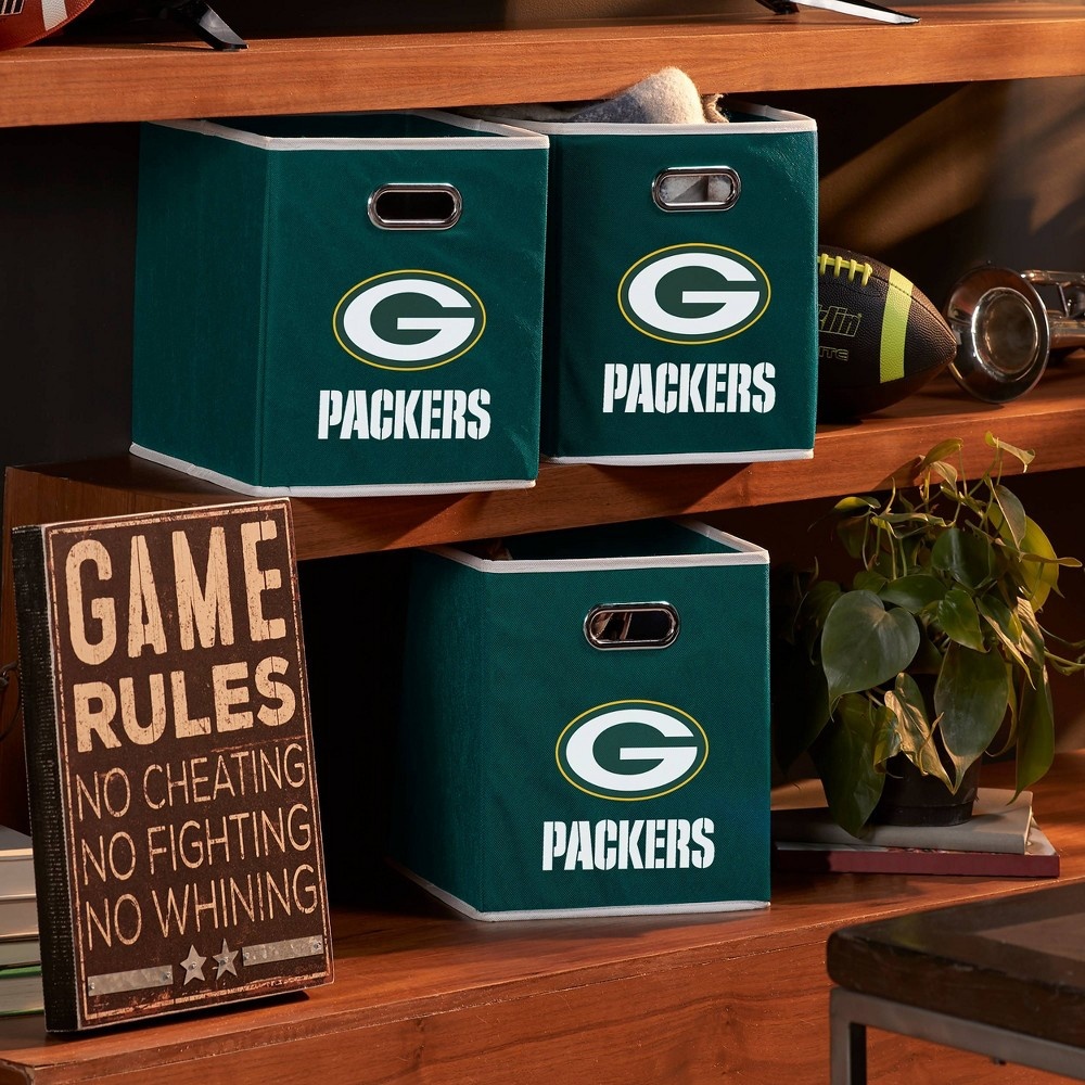 NFL Green Bay Packers Storage Bin 1 ct | Shipt