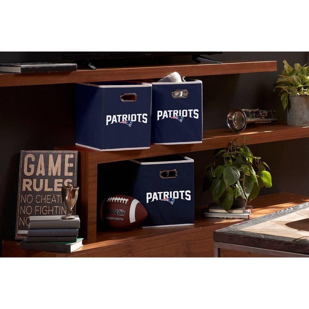 NFL New England Patriots Storage Bin 1 ct | Shipt