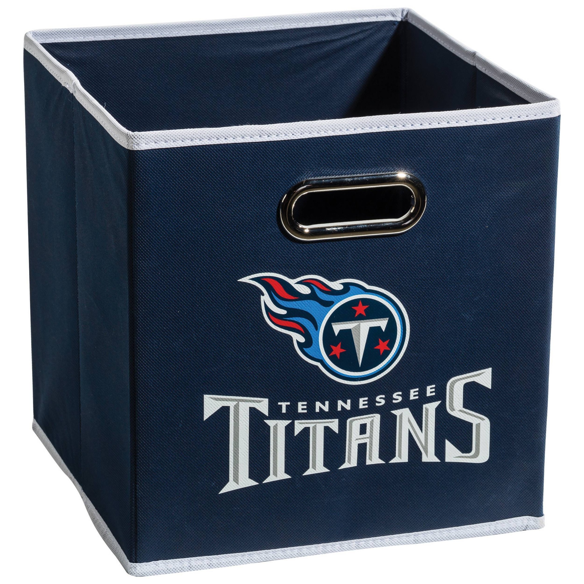 slide 1 of 8, NFL Tennessee Titans Storage Bin, 1 ct