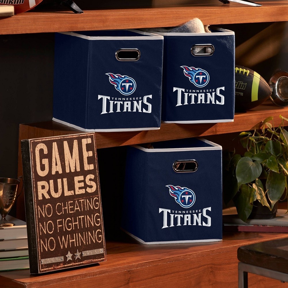 slide 7 of 8, NFL Tennessee Titans Storage Bin, 1 ct