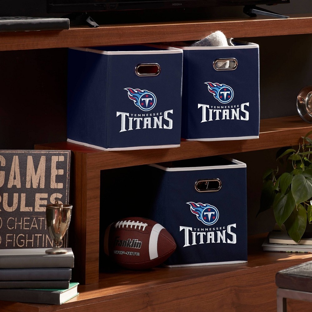 slide 8 of 8, NFL Tennessee Titans Storage Bin, 1 ct