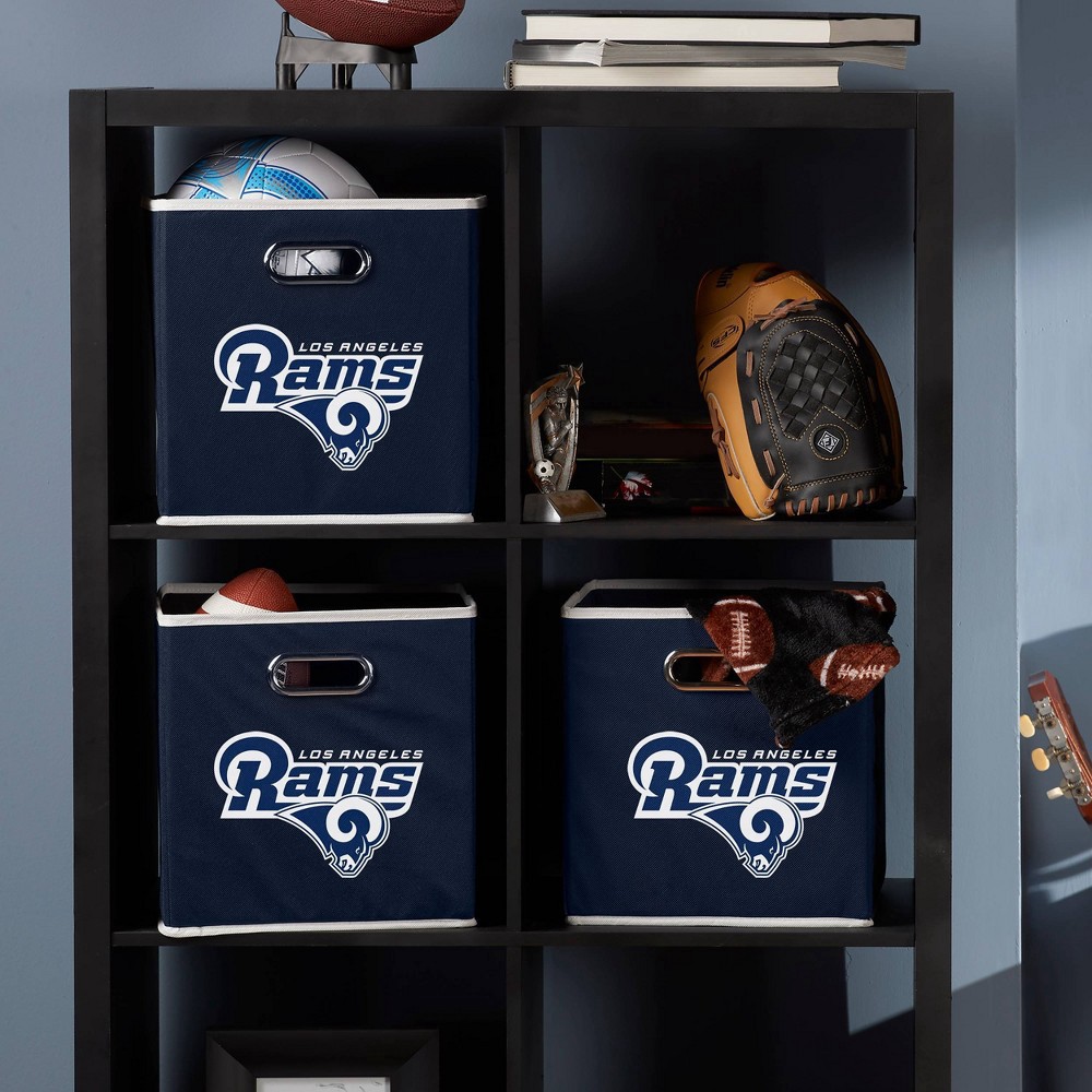 slide 6 of 7, NFL Los Angeles Rams Storage Bin, 1 ct