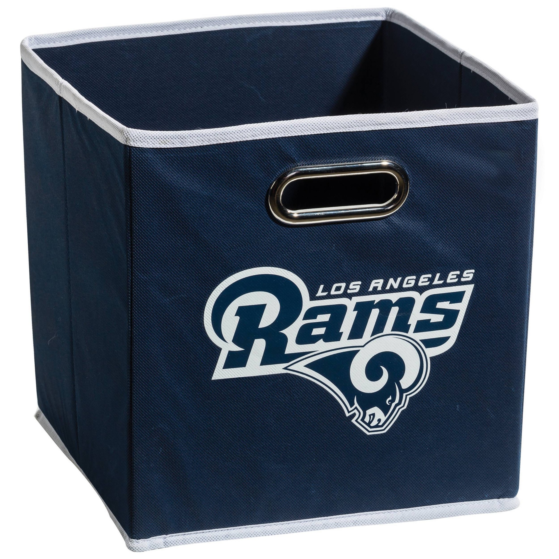 slide 1 of 7, NFL Los Angeles Rams Storage Bin, 1 ct