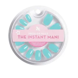 Olive & June Press-On Fake Nail - Squoval - Jewel Pop - XS - 42ct