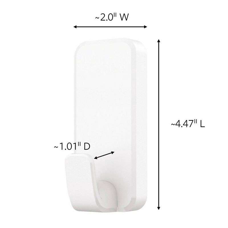 slide 12 of 12, Command 10lb Extra Large Hooks, 10 lb