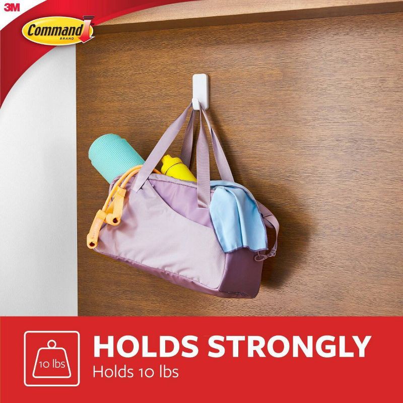 slide 7 of 12, Command 10lb Extra Large Hooks, 10 lb