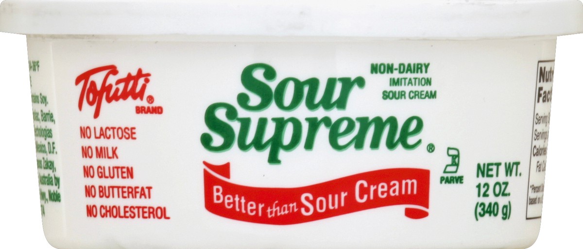 slide 1 of 4, Tofutti Imitation Sour Cream 12 oz, 12 oz