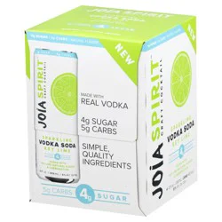 Joia Spirit Sparkling Key Lime 4pk