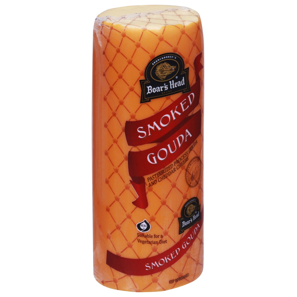 slide 4 of 4, Boar's Head Smoked Gouda Cheese, Custom Sliced, per lb