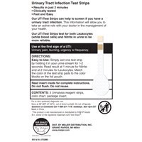 slide 7 of 13, Meijer Urinary Tract Infection Test Strips, 3 ct
