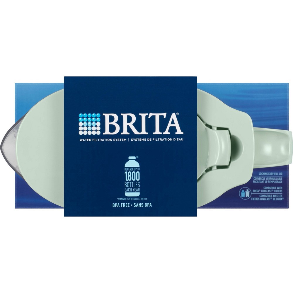 slide 9 of 10, Brita 6-Cup Metro Pitcher - Light Green, 1 ct