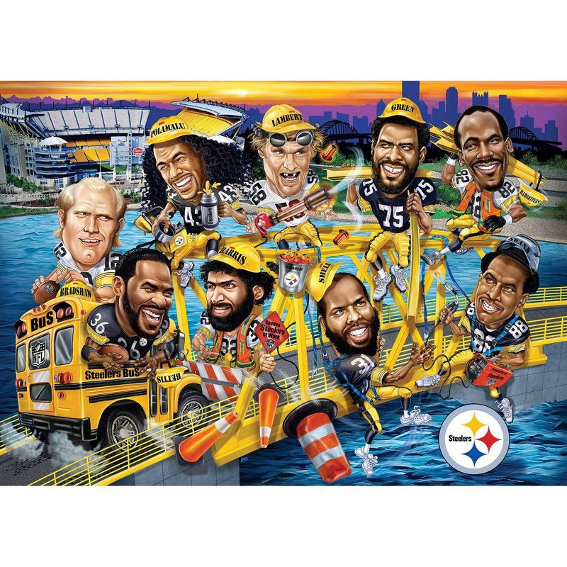 NFL Pittsburgh Steelers 500pc All-Time Great Puzzle 500 ct