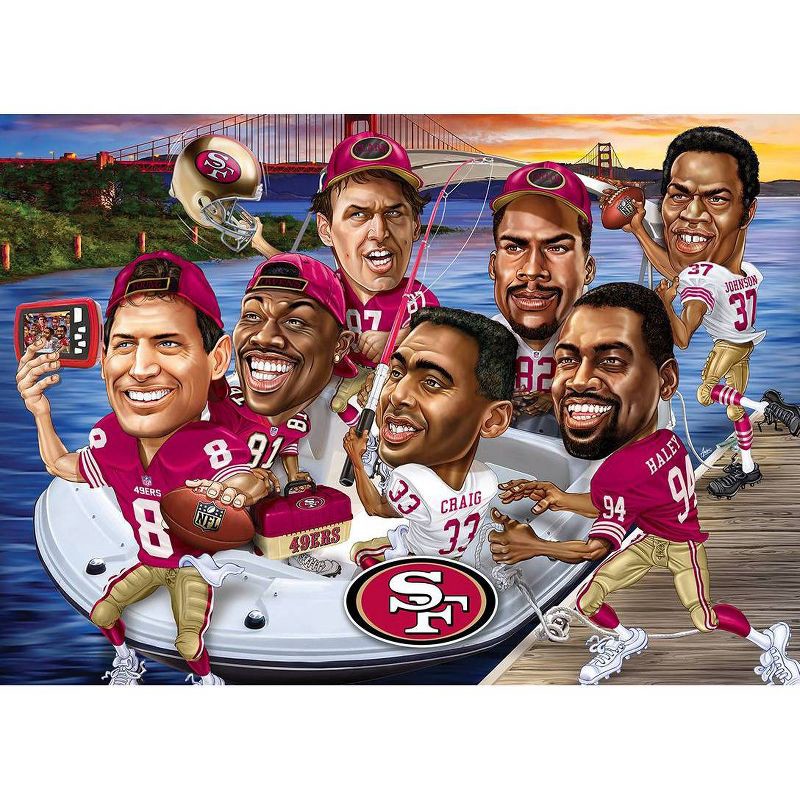 NFL San Francisco 49ers 500pc All-Time Great Puzzle