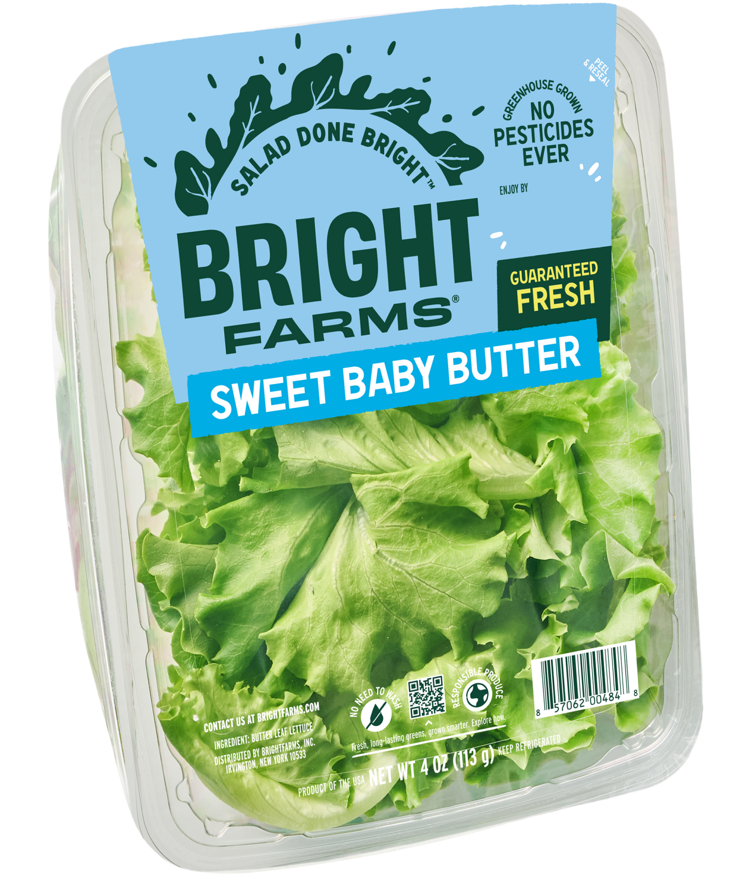 slide 3 of 7, Bright Farms BrightFarms Sweet Baby Butter Leaf Lettuce, 4 oz Salad, 4 oz