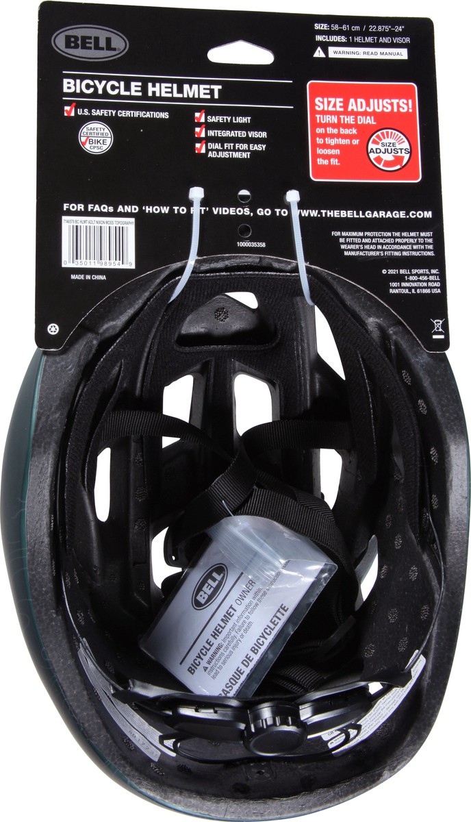 slide 3 of 10, Bell Nixon Adult Bicycle Helmet 59-61 cm 1 1 ea, 1 ct