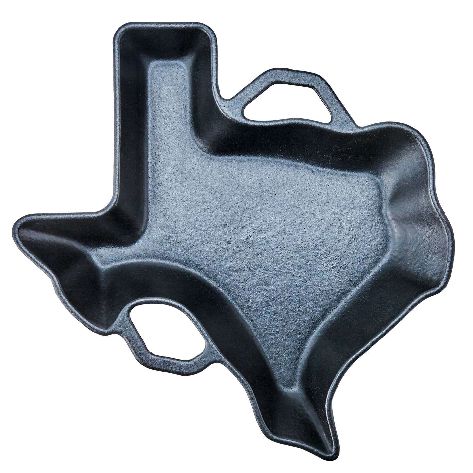 slide 1 of 1, Cocinaware Cast Iron Texas Shape Pan, 1 ct