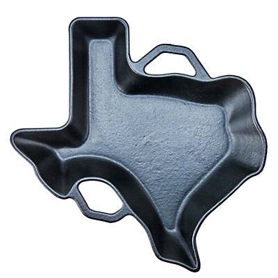 slide 1 of 1, Cocinaware Cast Iron Texas Shape Pan, 1 ct