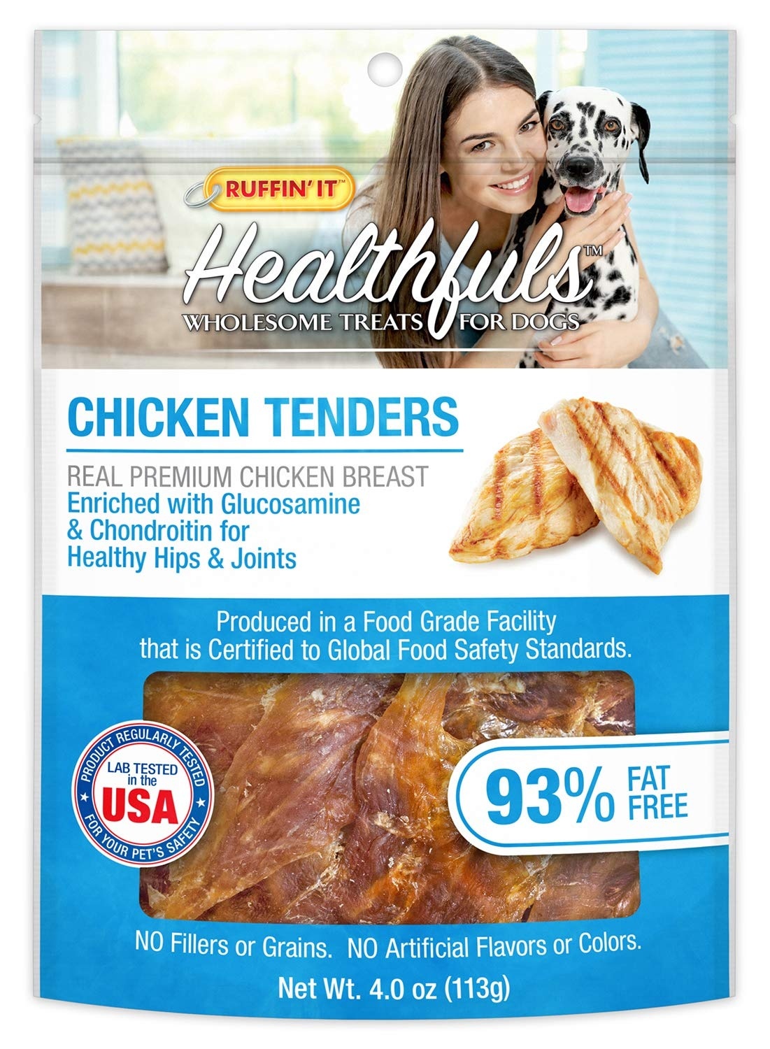slide 1 of 1, Ruffin' It Healthful Farmhouse Chicken Tender, 4 oz