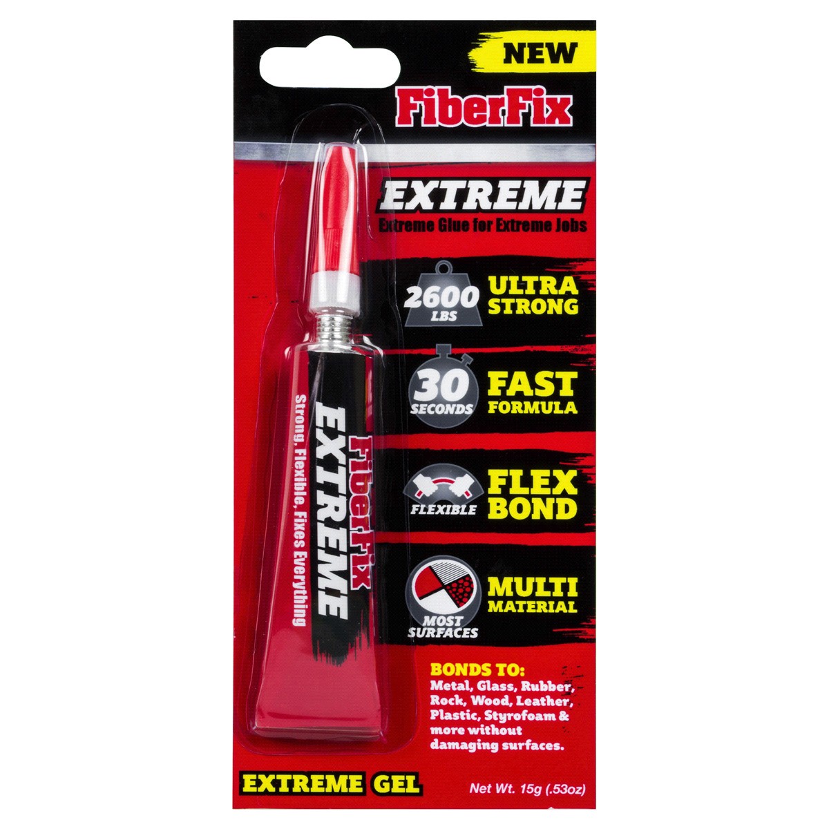 slide 1 of 1, J-B Weld SuperWeld Extreme Maximum Control Super Glue Gel, 0.53 oz