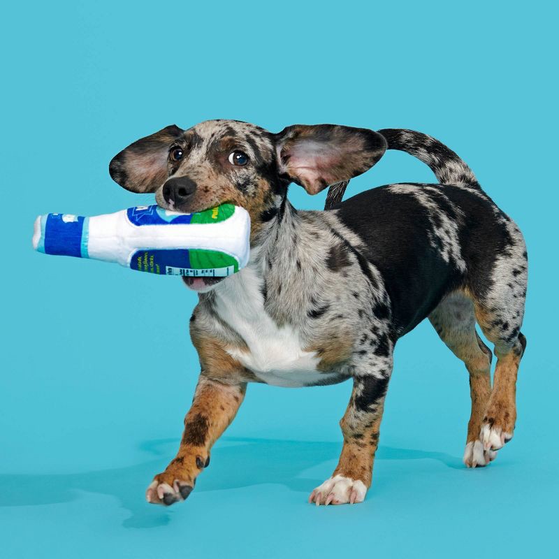 slide 5 of 7, BARK Stinky Valley Ranch Junk Food Dog Toy - White/Blue/Green, 1 ct